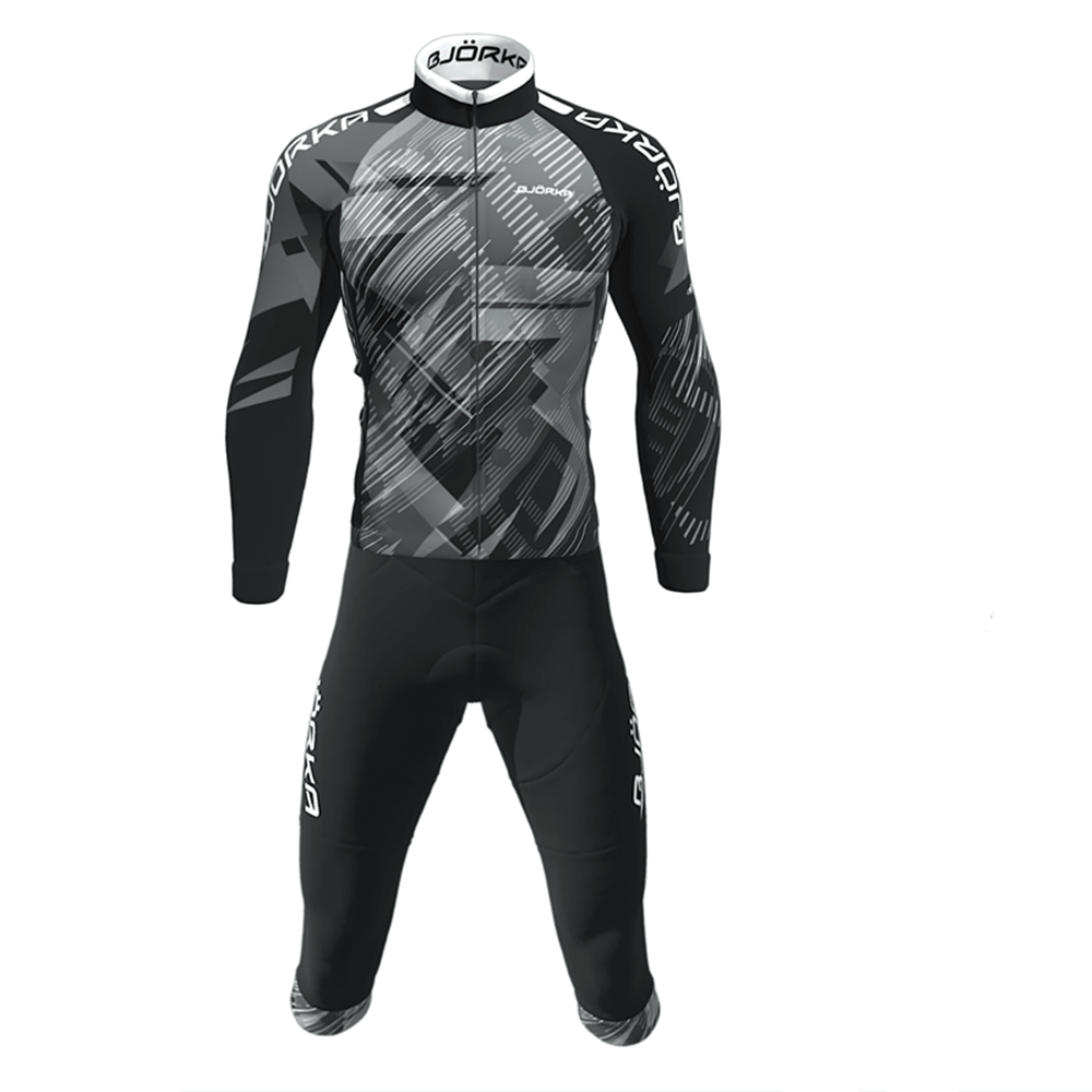 Cycling Gear Clothing - Spring/Autumn Bjorka Cycling Long Sleeve Jersey