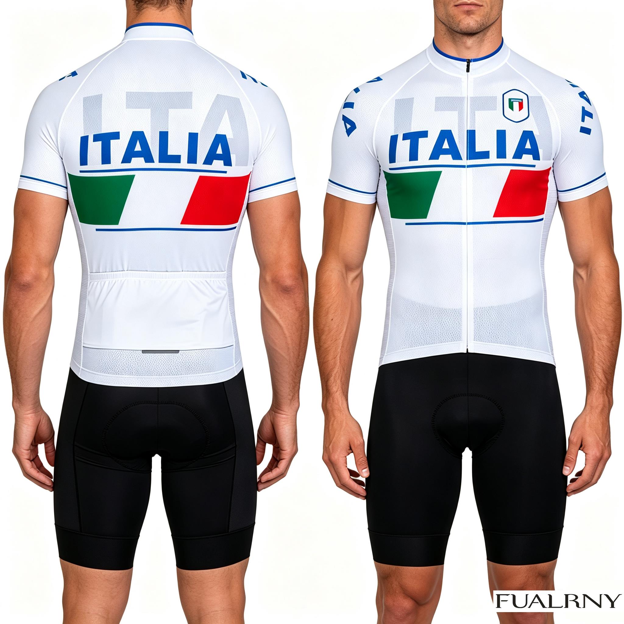 Cycling Gear Clothing - ITALIA Summer Cycling Jersey Set Maillot