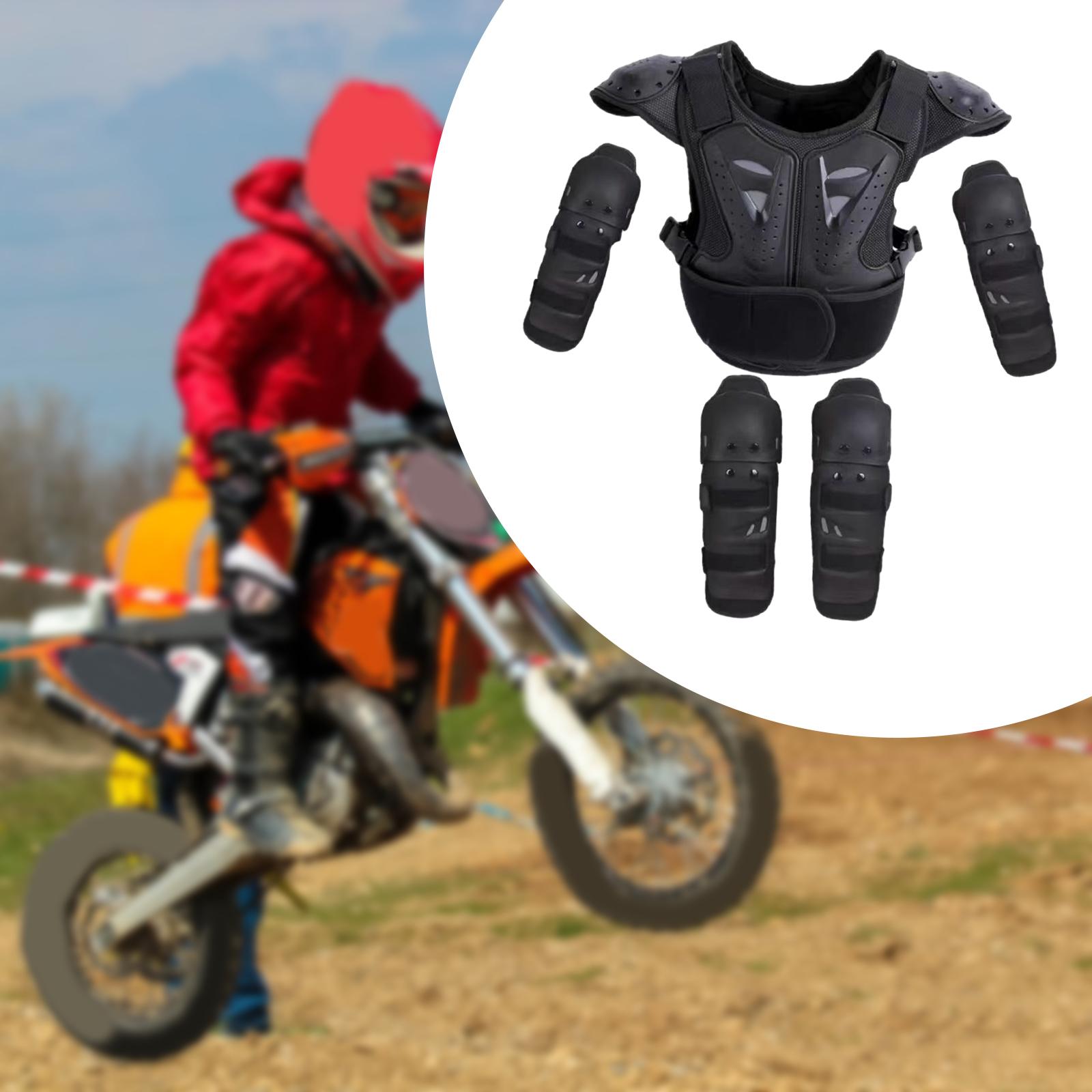 Cycling Gear For Kids - Kids Motorcycle Protective Suit Full Body