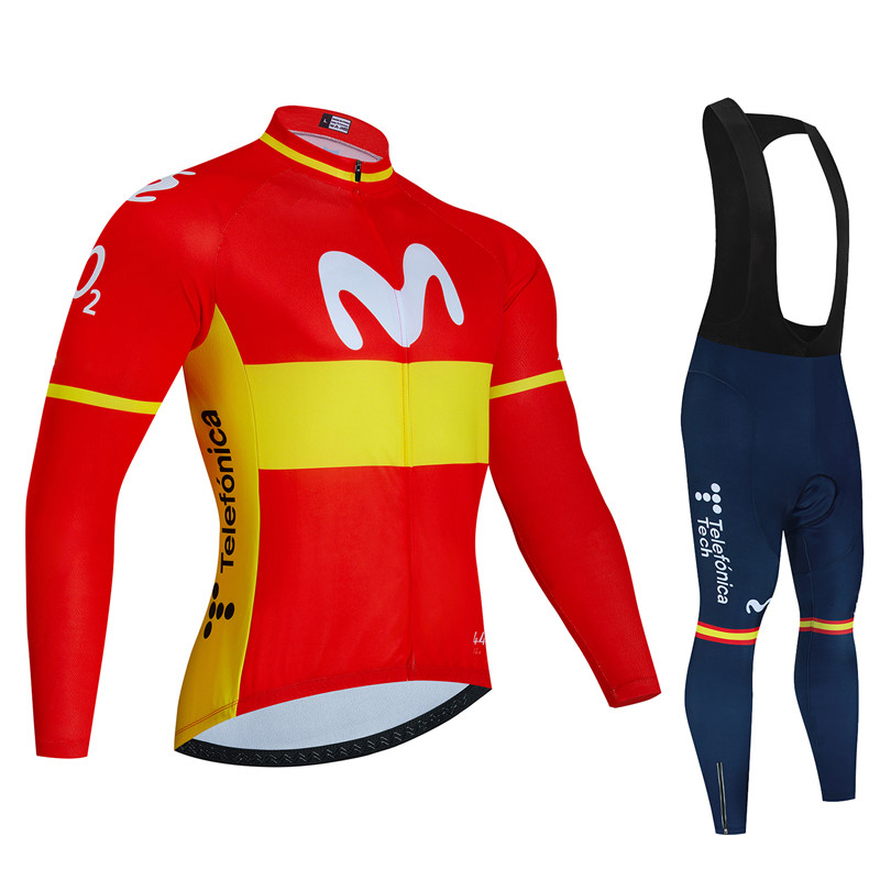 Spain Movistar Autumn Long Sle - огляд і ціна Cycling Gear For Kids