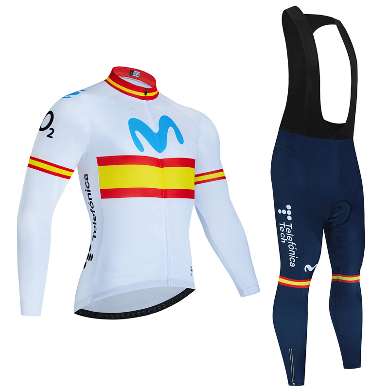 Spain Movistar Autumn Long Sle - огляд і ціна Cycling Gear For Kids