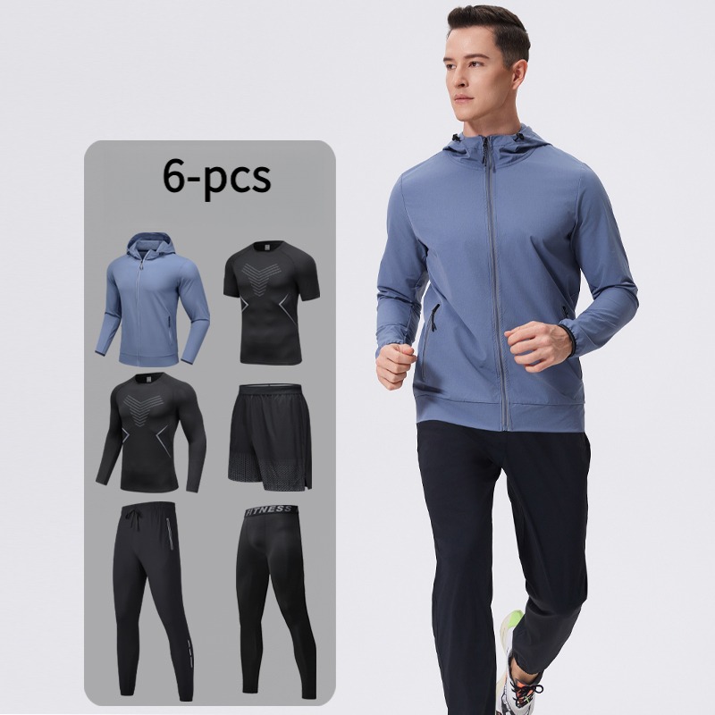 Men's 6-Piece Sportswear Set w - огляд і ціна Cycling Gear Men