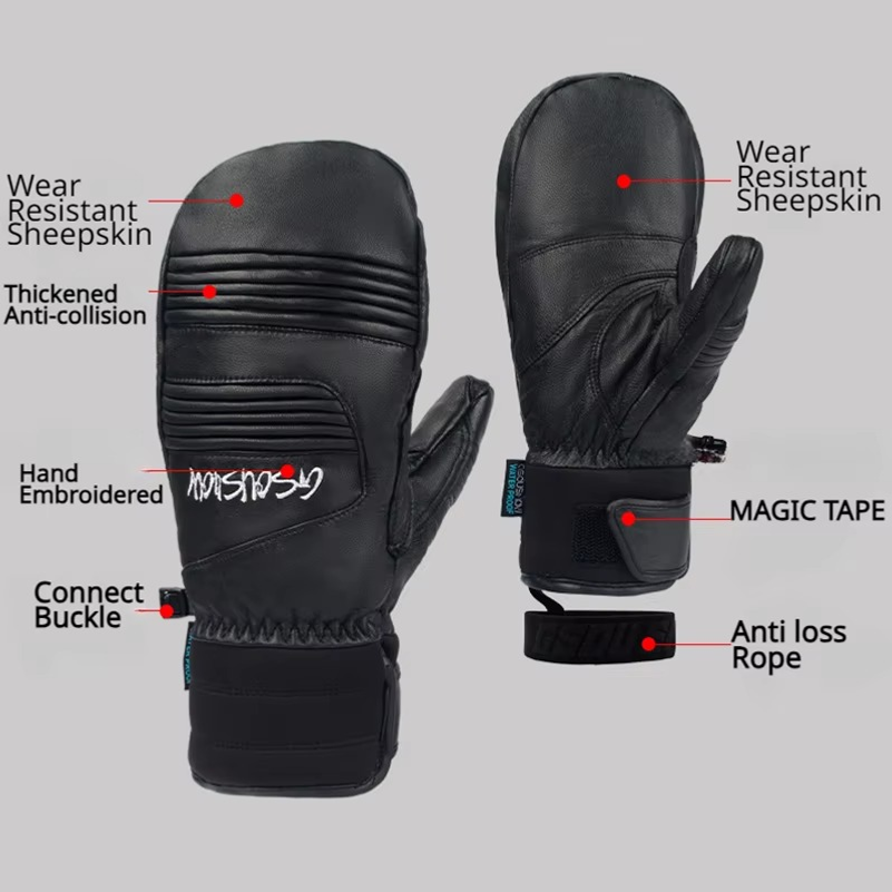 Winter 2026 Skiing Gloves Adul - огляд і ціна Cycling Gear In Winter
