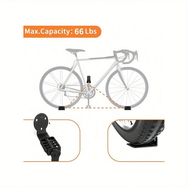 Iron Horizontal Bike Pedal Han - огляд і ціна Cycling Gear Hanger