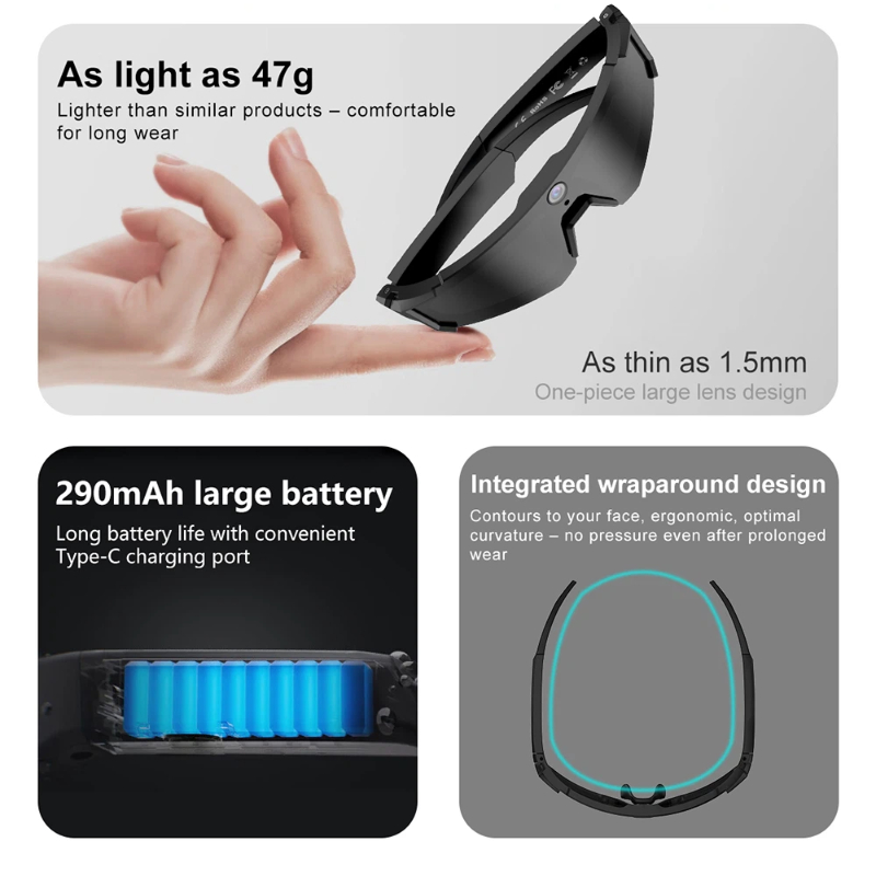 Oneplus Sports Camera Glasses  - огляд і ціна Cycling Glasses