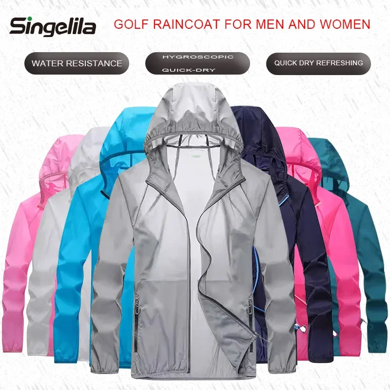 Golf Raincoat Lightweight Jack - огляд і ціна Cycling Gear Men