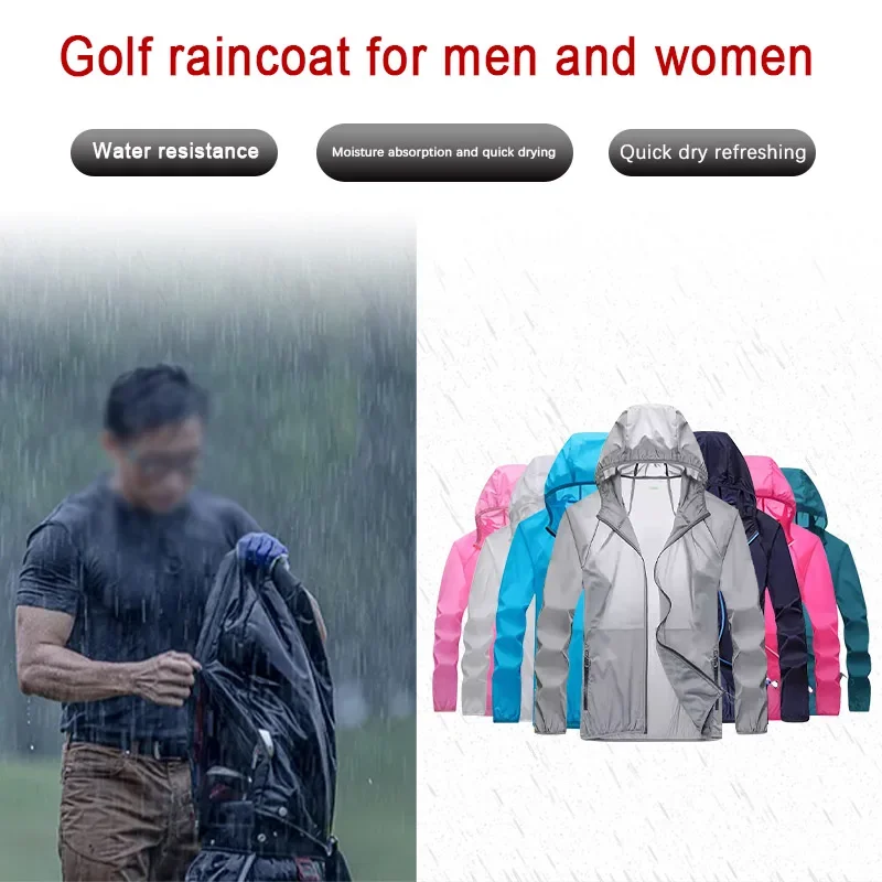 Golf Raincoat Lightweight Jack - огляд і ціна Cycling Gear Men