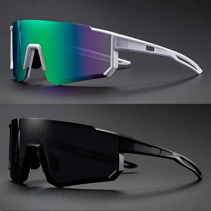 2pcs Men's Oversized Cycling S - огляд і ціна Cycling Glasses