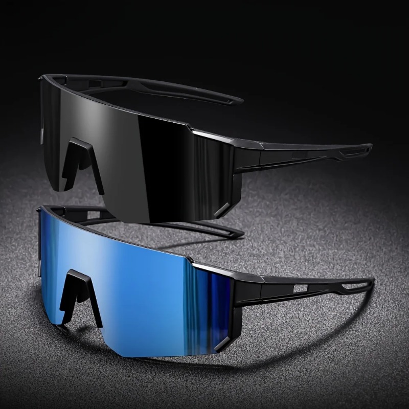 2pcs Men's Oversized Cycling S - огляд і ціна Cycling Glasses