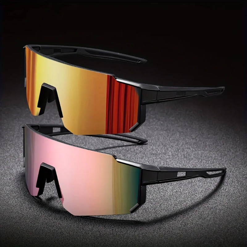 2pcs Men's Oversized Cycling S - огляд і ціна Cycling Glasses