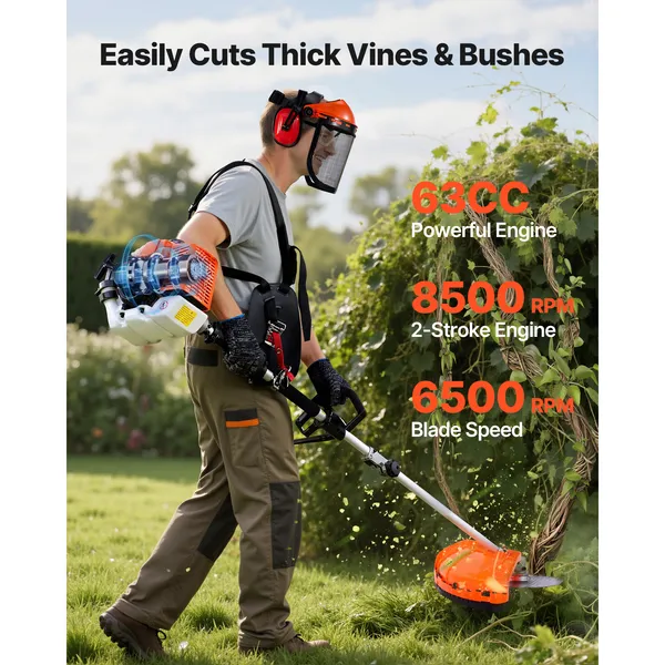 Gas Hedge Trimmer, 2 Cycle Gas - огляд і ціна Cycling Protective Gear