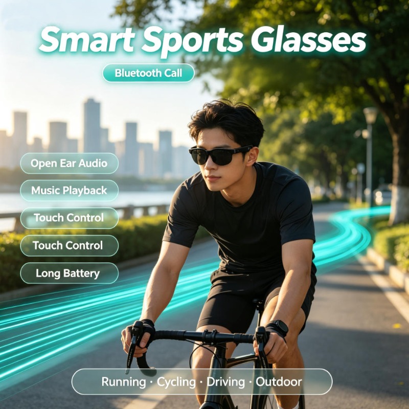 Smart Sports Glasses Open Ear  - огляд і ціна Cycling Glasses