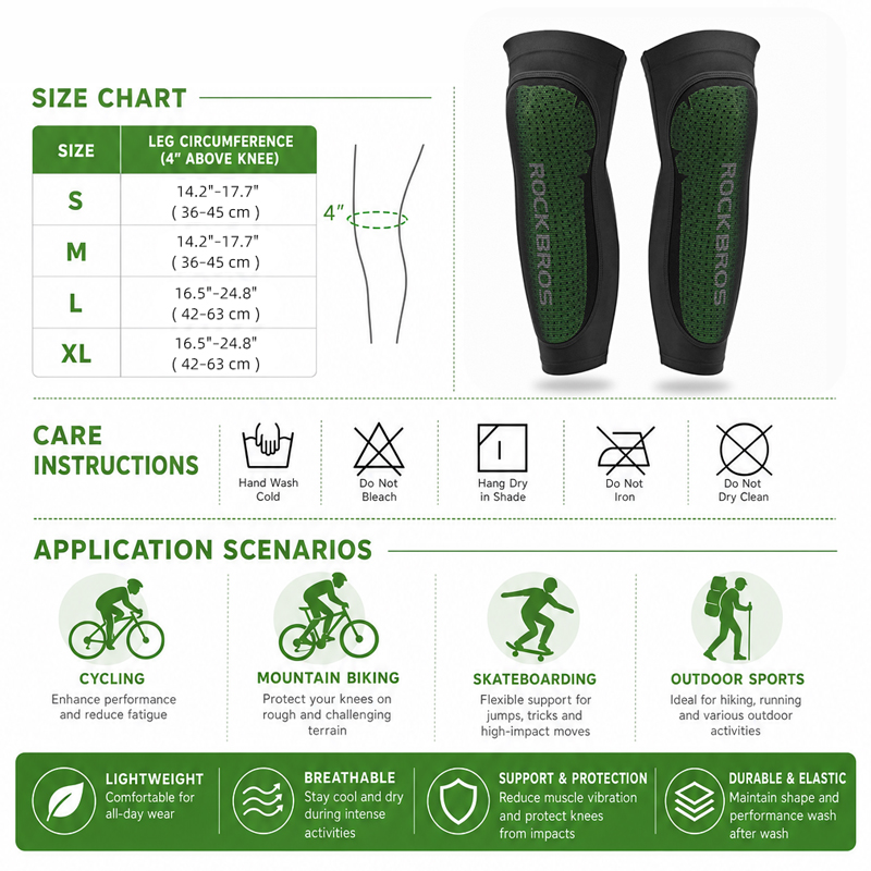 ROCKBROS Cool Sport Legs MTB C - огляд і ціна Cycling Protective Gear