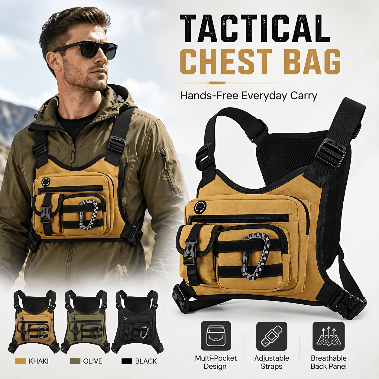 Tactical Chest Vest Pack Multi - огляд і ціна Cycling Hand Gear