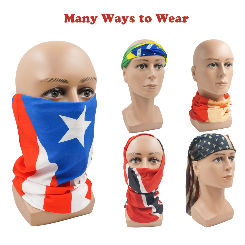 Nigeria Flag Bandanna Women Ne - огляд і ціна Cycling Gear Men
