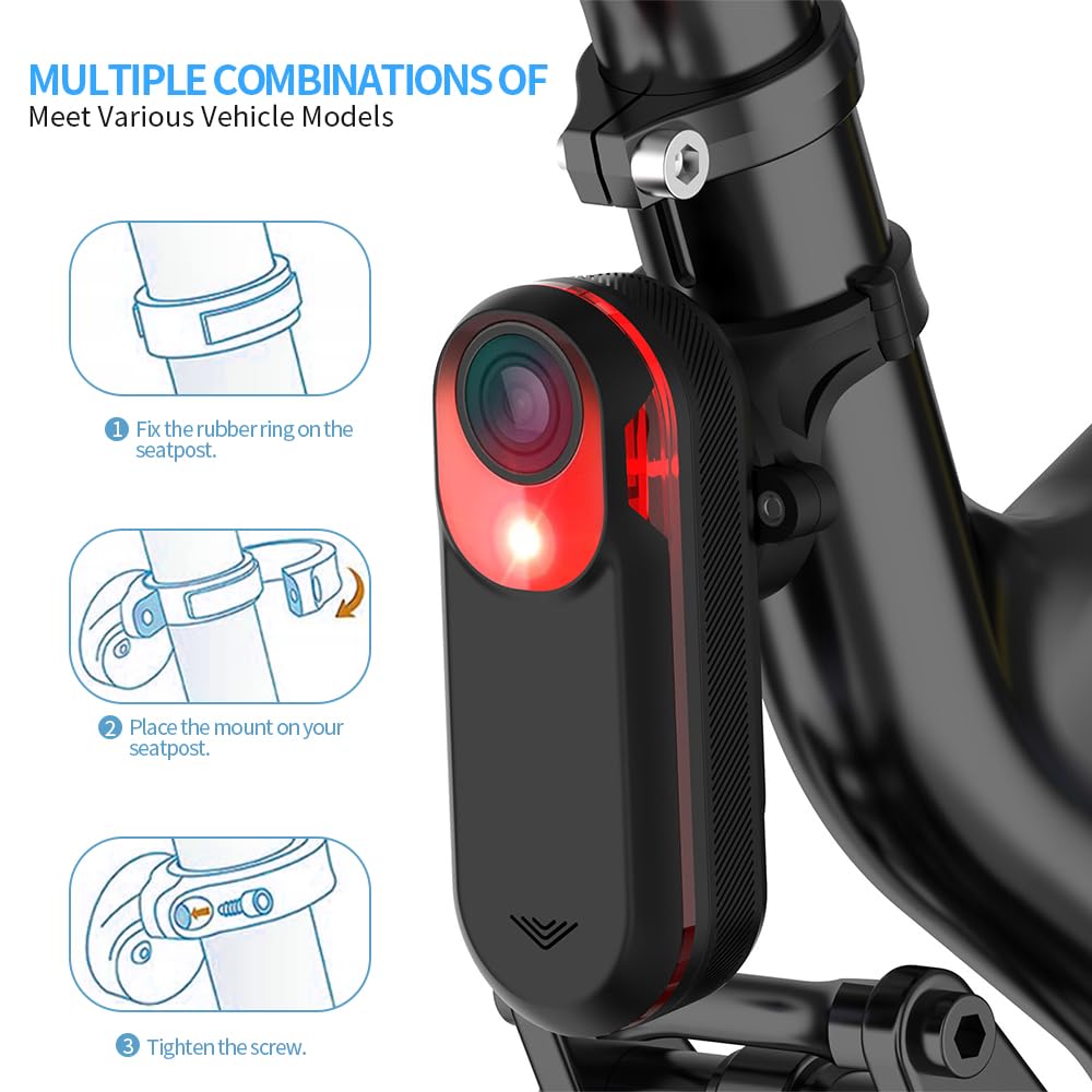 DOMEN Bicycle Saddle Lamp Moun - огляд і ціна Bike Tail Light