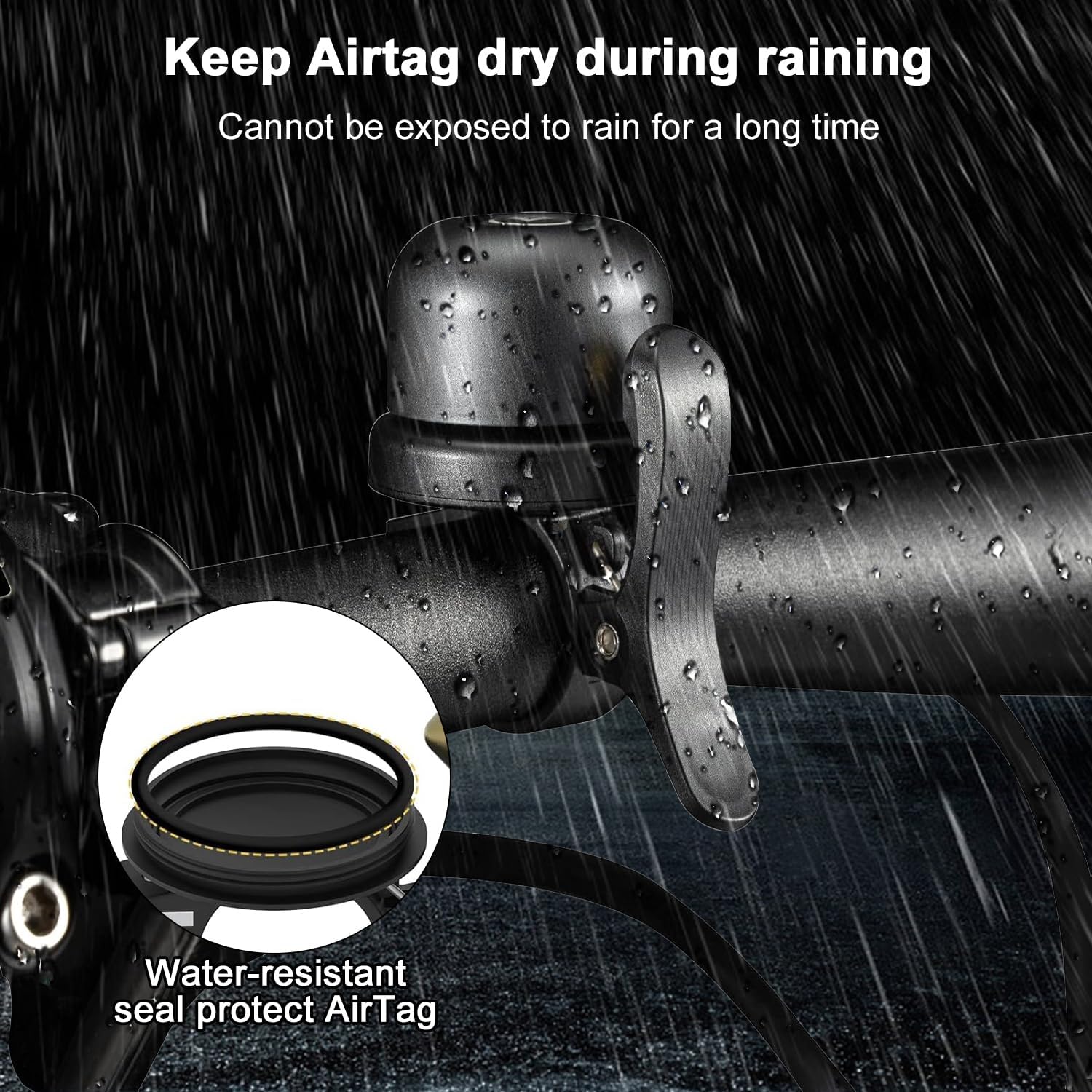 Bike Bell for Apple AirTag Hid - огляд і ціна Bike Bell