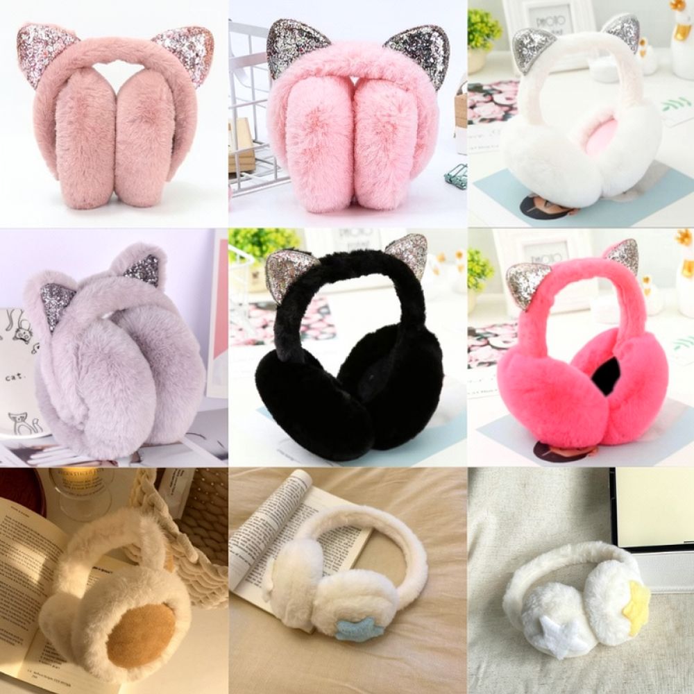 Soft Plush Earmuffs Kids Winte - огляд і ціна Cycling Gear In Winter