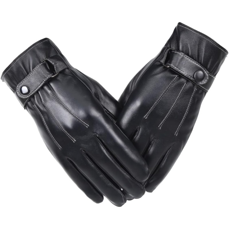 Men's Gloves PU Leather Plush  - огляд і ціна Cycling Hand Gear