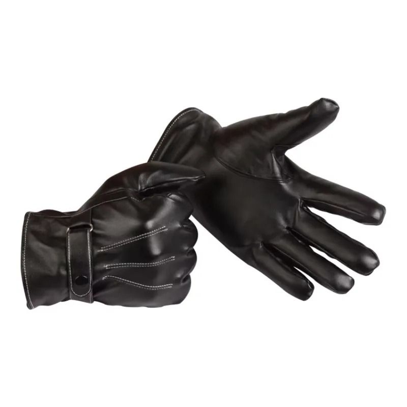 Men's Gloves PU Leather Plush  - огляд і ціна Cycling Hand Gear